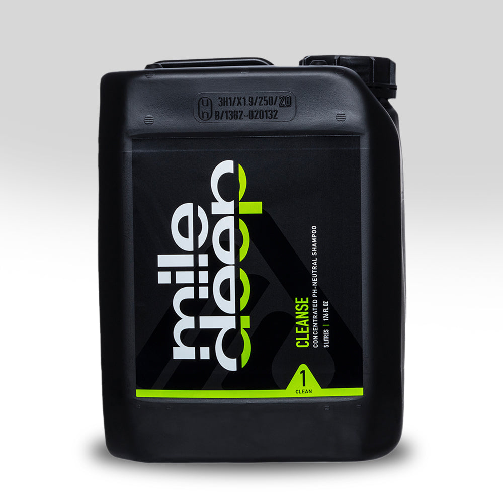 cleanse concentrated ph-neutral car shampoo 5 litres